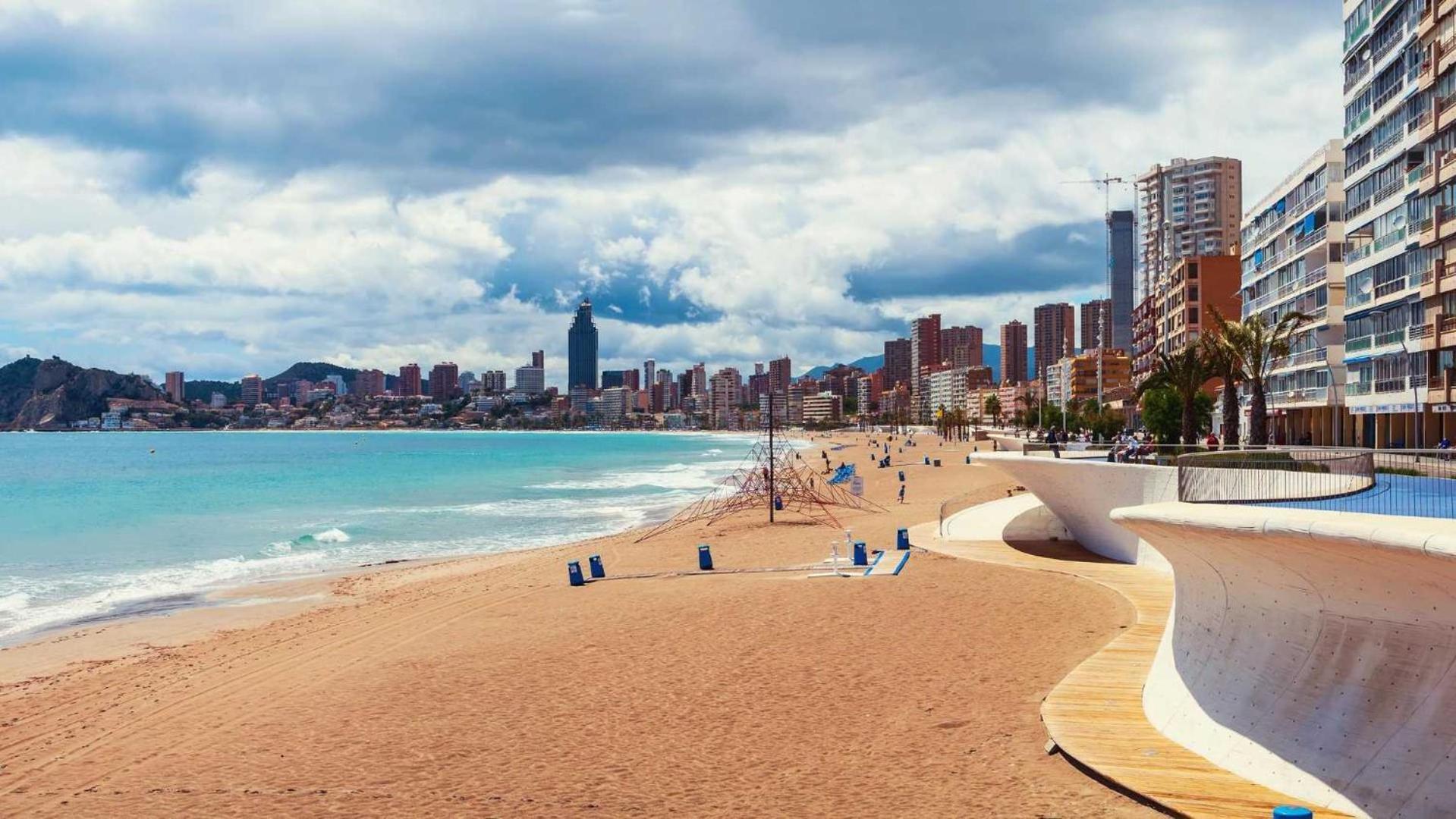 Apartamento Parque Elche If Бенидорм Екстериор снимка